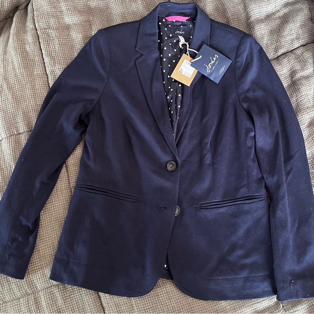 Joules women’s size 12 navy Mollie blazer